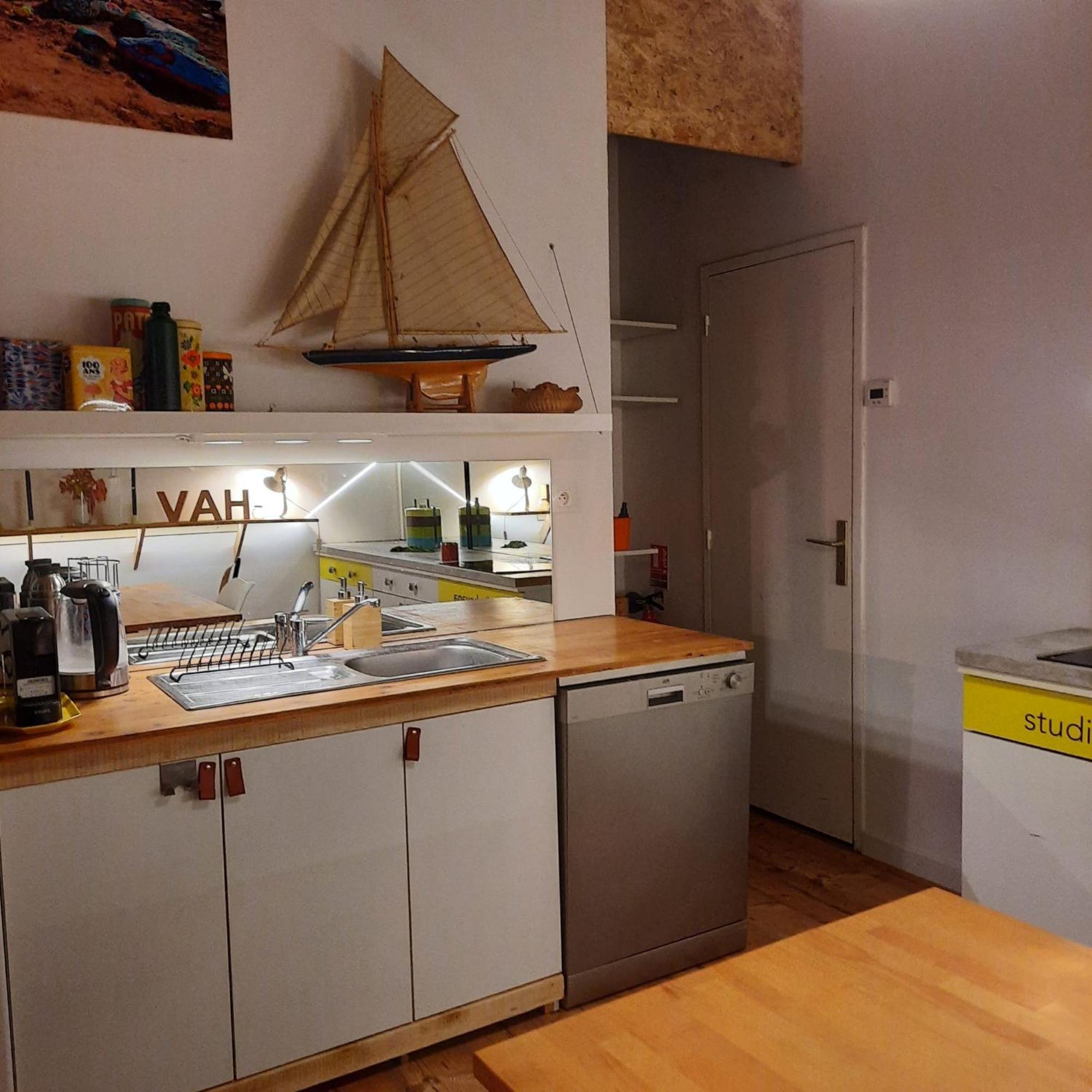 Cosy 4P Loft & Coworking Space 5M Walk To Ski Lift Apartment Briancon  Bagian luar foto